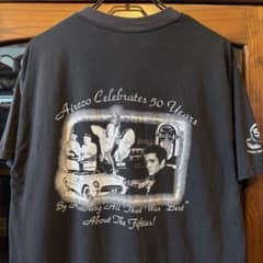 著名人Tシャツ(マリリンモンロー、プレスリー) 古着 ブラック / Lのサムネイル