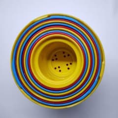 【希少・レトロ】ボーネルンド アンビ・トーイ ビルディング・カップのサムネイル