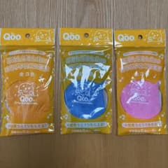 ぷるんぷるんQoo オリジナルミニ軍手 3色セットのサムネイル