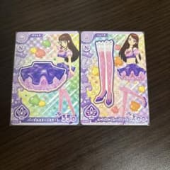 アイカツ！アンコール　パープルステージ スカート＆シューズ 2枚セットのサムネイル