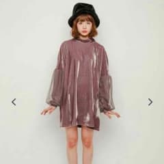 値下げ！メリージェニー♡ベロアワンピースのサムネイル