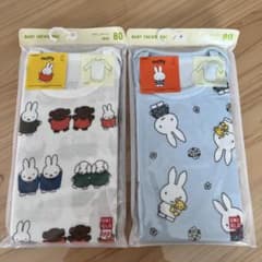 UNIQLO BABY ボディスーツ(長袖)ミッフィー 80cmのサムネイル