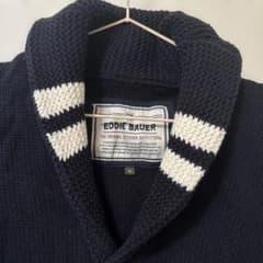 Eddie Bauer 숄 컬러 가디건 네이비 XS