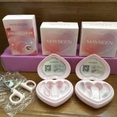 MAYSEEN マグネットつけまつげ 2セット＆専用カーラー