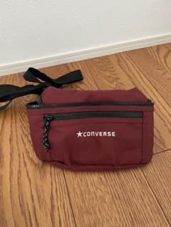 CONVERSE ボディバッグ バーガンディのサムネイル