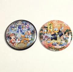 東京ディズニーリゾート 缶バッジ 2個セット - メルカリ