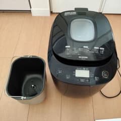 IRIS OHYAMA ホームベーカリー ブラック IBM-020 - メルカリ