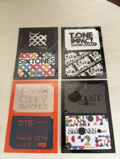 SixTONES ステッカーセット ライブグッズのサムネイル