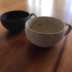 作家物　KOHORO  コホロ 水谷智美 ティーカップ カップ 2個セットのサムネイル