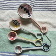 anthropologie アンソロポロジー 計量スプーン 4本セット陶磁器