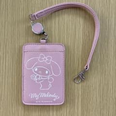 マイメロディ パスケース 定期入れ リール付きのサムネイル