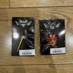 e-STORE購入特典 ドラゴンクエスト 剣と盾 ピンバッジ セット　新品未開封のサムネイル
