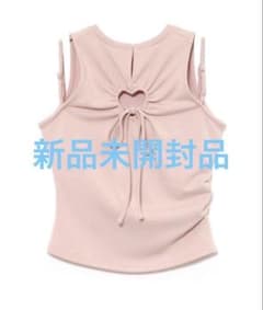 ANDMARY Heart point tops pink アンドマリー andmary アンドマリー heart point tops pink - メルカリ