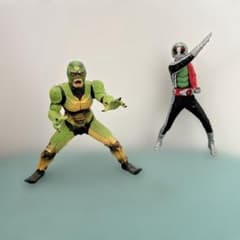 仮面ライダー フィギュア 2体セット ジャンク - メルカリ