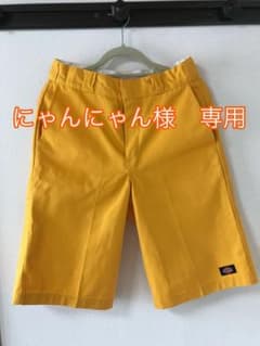 Dickies ディッキーズ ハーフパンツ　イエロー　30インチのサムネイル