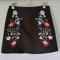 花柄刺繍 ミニスカート GRLのサムネイル