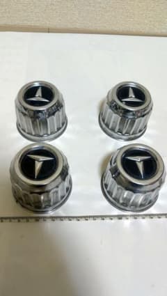 当時物 昭和トヨタ 純正 センターキャップ 4個セット メッキ 希少 
