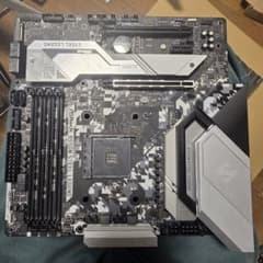マザーボード(B550M/AMD)・CPUクーラー(scythe虎徹) マザーボード(B550M/AMD)・CPUクーラー(scythe虎徹) - メルカリ