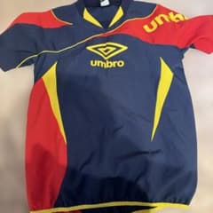 umbro アンブロ 半袖プラクティスシャツ ネイビーのサムネイル