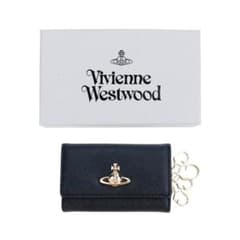 ヴィヴィアンウエストウッド キーケース サフィアーノ 4連 ブラック