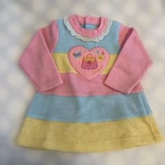 メゾピアノ　冬用フリースワンピース　130 mezzo piano メゾピアノ(mezzo piano)【2024年12月中旬お届け予定