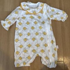 moimoln ベビー ロンパース ボンネット付き70cm 花柄のサムネイル
