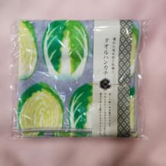 新品 養命酒製造 タオルハンカチ 冬 白菜 今治産のサムネイル