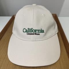 美品　California General Store キャップ アイボリーのサムネイル
