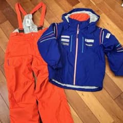 デサント ジュニア スキーウェア 150 上下セット スイスチームモデル