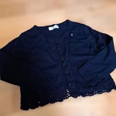 PETIT COCO カーディガン ブラック