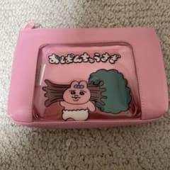 おぱんちゅうさぎ ポーチ クリア窓付き
