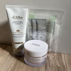 d'Alba リターンオイルクリームクレンザー オイルカプセルクリーム　開封済のサムネイル