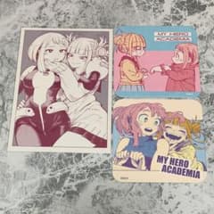 僕のヒーローアカデミア　原画展　アートコースター　特典　トガヒミコ　麗日お茶子 ヒロアカ 麗日お茶子 トガヒミコ 原画展グッズ アートコースター BOX