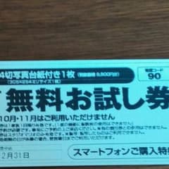 カメラのキタムラ無料券のサムネイル