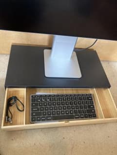 IKEA Monitor Stand with Drawer,Charcoalのサムネイル