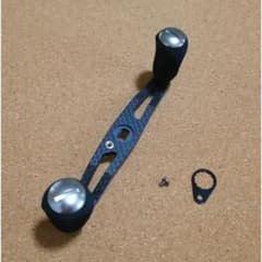 2個■オフセットカーボンハンドル アブ ダイワ用！のサムネイル