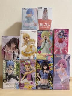 最新プライズ有】美少女系フィギュア まとめ売り 10体セット - メルカリ
