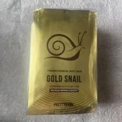 プレミアムエッセンシャルシートマスク[Gold snail]30枚のサムネイル
