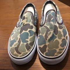 nano様専用 VANS スリッポン 迷彩 27.5センチ 美品のサムネイル