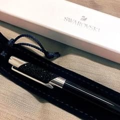【スワロフスキー】  ボールペン 箱、袋付き 新品未使用のサムネイル