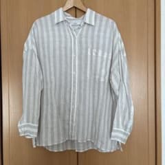 No.66フレンチリネンシャツ ストライプ ジャーナルスタンダードレ