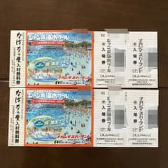 長島ジャンボ海水プール 入場券 大人2枚のサムネイル