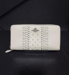 【新品未使用】COACH/財布/白/ホワイト系のサムネイル