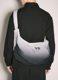 7月限定価格】Y-3 Gray & Black Ombré Shoulder - メルカリ