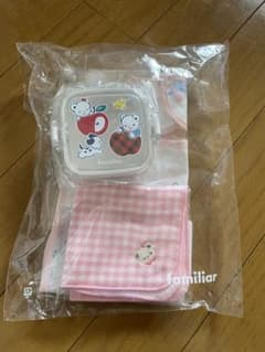 ファミリア　ギフト　タオルハンカチ　お食事エプロン　ミニケースのサムネイル