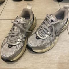 【美品】NIKE V2K RUN メタリックシルバー ナイキ 23cm
