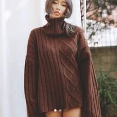 タートル ニット スライ マウジー エモダ ムルーア スナイデル 好きのサムネイル