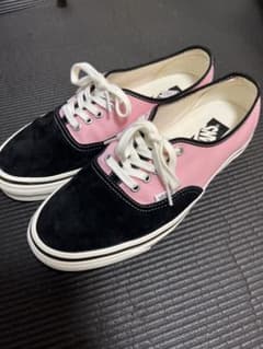 ⚡️⚡️値下げ⚡️SS美品‼️VANS スニーカー ピンク ブラックのサムネイル