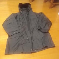 無印良品 レインコート 黒のサムネイル