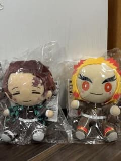 鬼滅の刃　ちょこのっこぬいぐるみ〜竈門炭治郎&煉獄杏寿郎のサムネイル